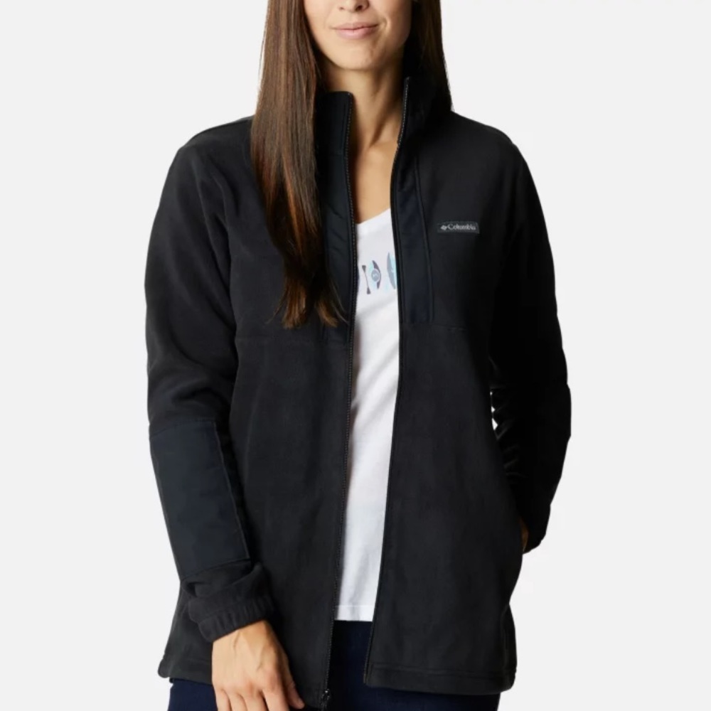 🎉HP🎉 Columbia Women’s Lodge Full Fleece Zip Up Jacket